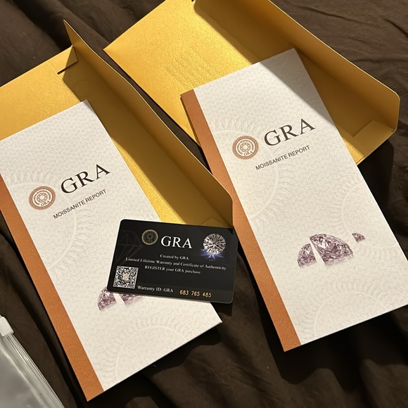 💎New Moissanite Diamond Halo Earrings - Picture 10 of 11